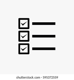 Checklist icon stock vector design