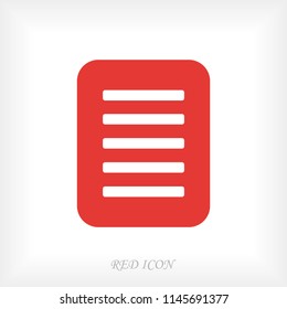 checklist icon, stock vector illustration flat design