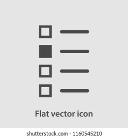 checklist icon stock vector illustration flat design