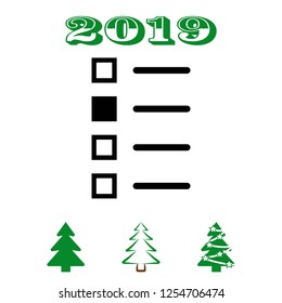 checklist icon stock vector illustration flat design