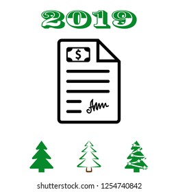 checklist icon stock vector illustration flat design