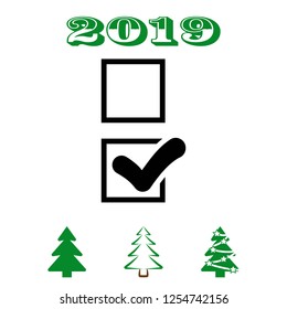 checklist icon stock vector illustration flat design