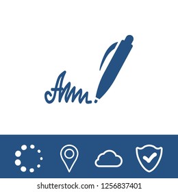 checklist icon stock vector illustration flat design