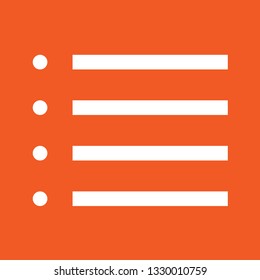 Checklist icon, stock vector illustration, EPS10.