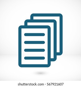 checklist icon stock vector illustration flat design