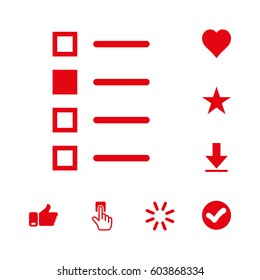checklist icon stock vector illustration flat design