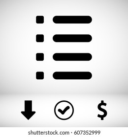 checklist icon stock vector illustration flat design