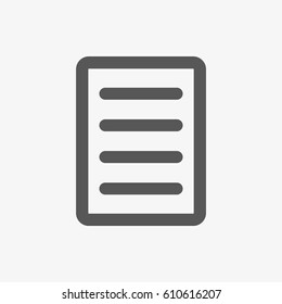 checklist icon stock vector illustration flat design