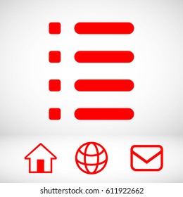 checklist icon stock vector illustration flat design