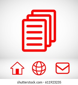checklist icon stock vector illustration flat design