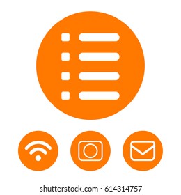 checklist icon stock vector illustration flat design