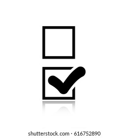 checklist icon stock vector illustration flat design