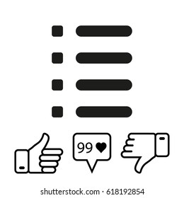 checklist icon stock vector illustration flat design