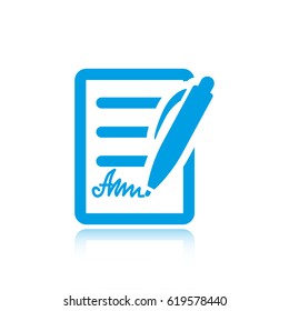 checklist icon stock vector illustration flat design