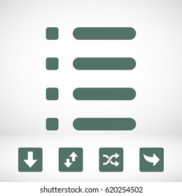 checklist icon stock vector illustration flat design