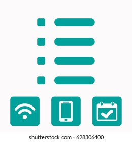 checklist icon stock vector illustration flat design