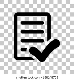 checklist icon stock vector illustration flat design