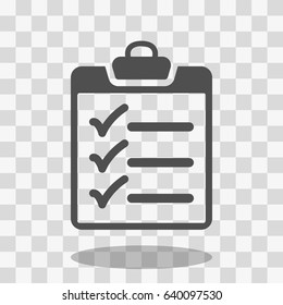 checklist icon stock vector illustration flat design