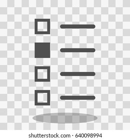checklist icon stock vector illustration flat design
