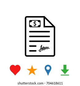 checklist icon stock vector illustration flat design