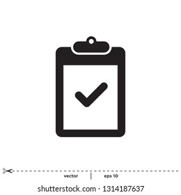 checklist icon symbol 