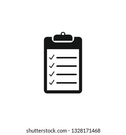 checklist icon symbol