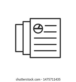 Checklist icon template color editable. Checklist symbol vector sign isolated on white background.