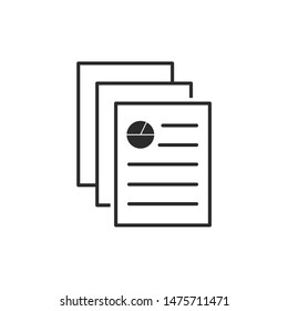 Checklist icon template color editable. Checklist symbol vector sign isolated on white background.