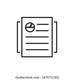 Checklist icon template color editable. Checklist symbol vector sign isolated on white background.