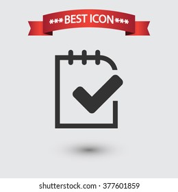 Checklist icon vector