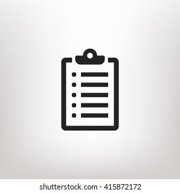 Checklist icon vector