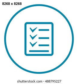 Checklist Icon Vector