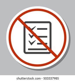 Checklist Icon Vector
