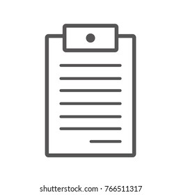 checklist icon. Vector