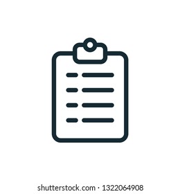checklist icon vector design