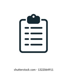 checklist icon vector design