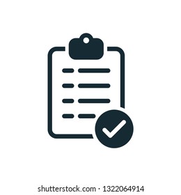 checklist icon vector design
