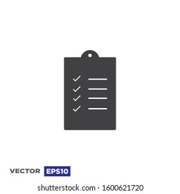 Checklist Icon Vector Design Illustration