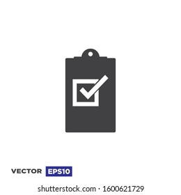 Checklist Icon Vector Design Illustration