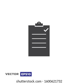 Checklist Icon Vector Design Illustration
