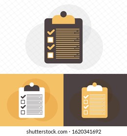 Checklist icon vector design illustration