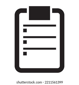 checklist icon vector design template