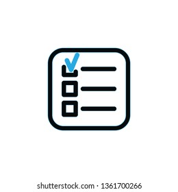 Checklist Icon Vector Good Design For Web