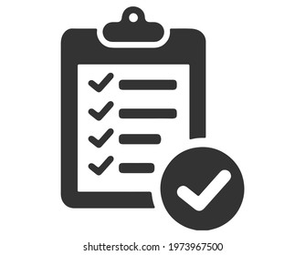 checklist icon vector, icons. EPS 10