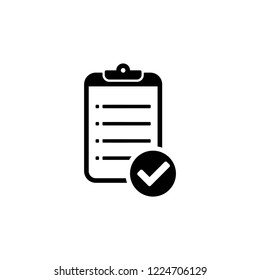 checklist icon vector, icons eps10, 10 eps