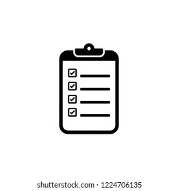 checklist icon vector, icons eps10, 10 eps