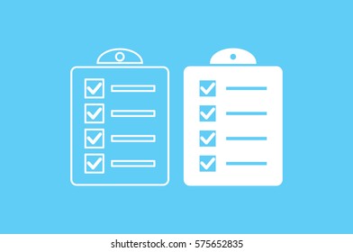checklist icon vector illustration.