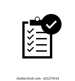 Checklist icon - vector illustration