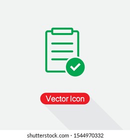Checklist Icon Vector Illustration Eps10