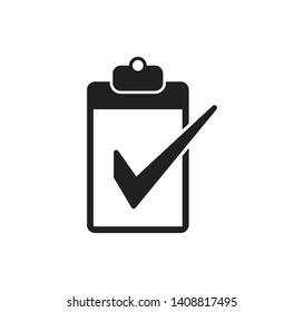 Checklist icon vector illustration flat style